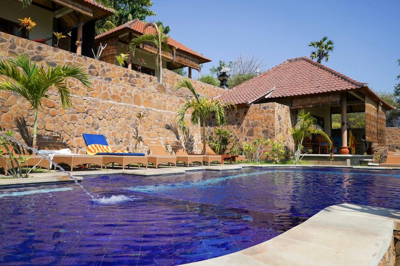Bamboo Bali Hill Bungalows Amed  Bagian luar foto