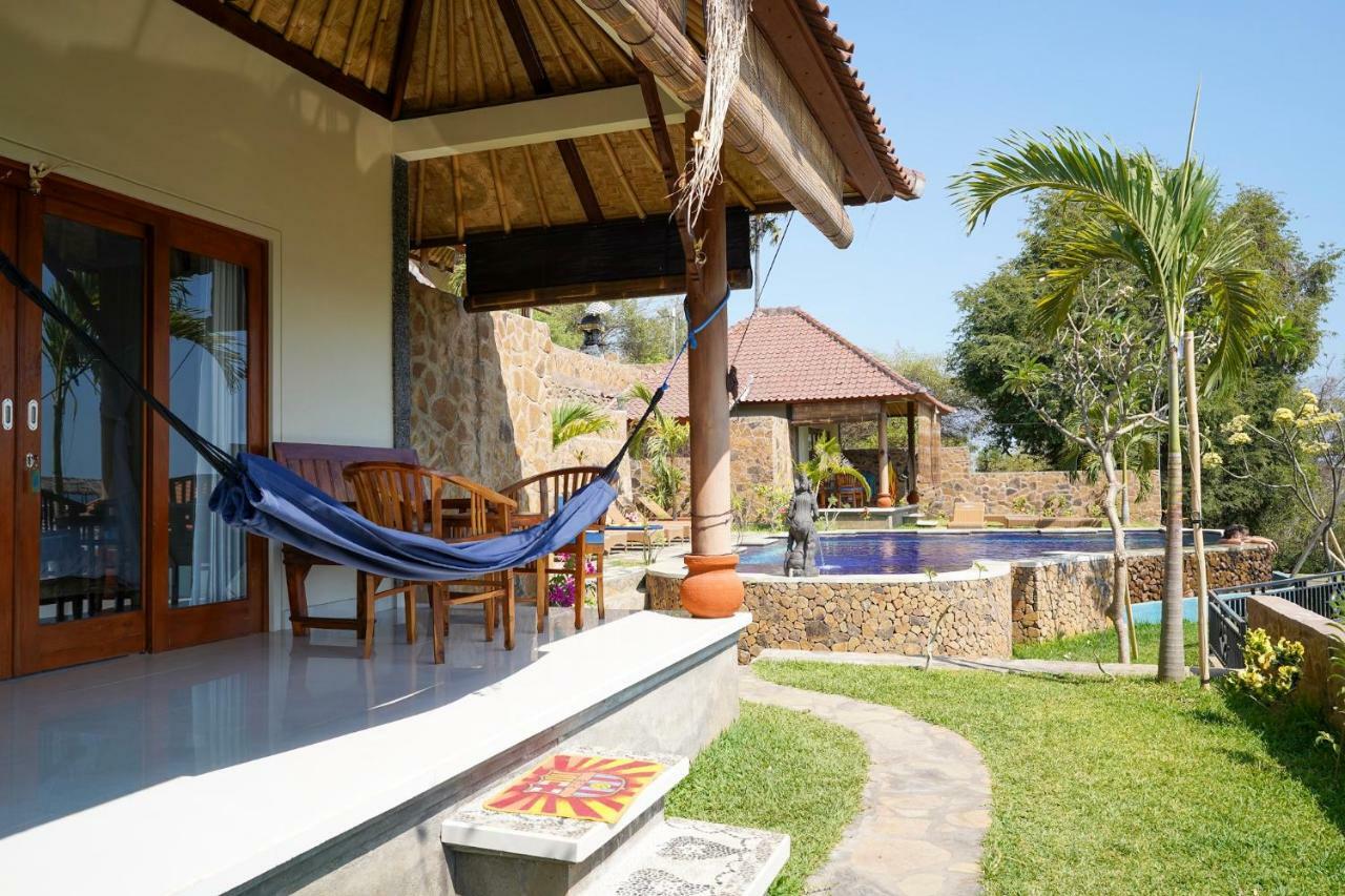 Bamboo Bali Hill Bungalows Amed  Bagian luar foto