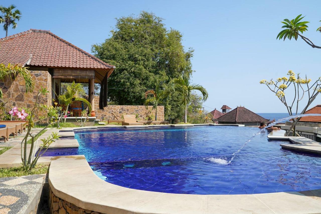 Bamboo Bali Hill Bungalows Amed  Bagian luar foto